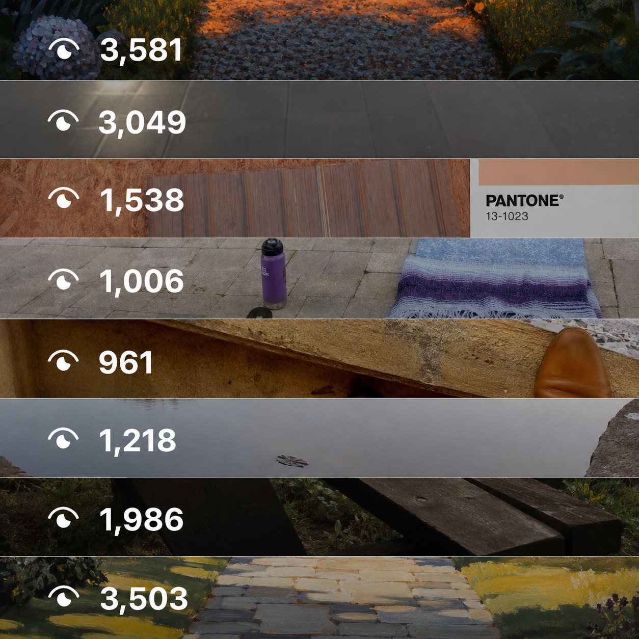 Cloudland Station Instagram views before the new content system
