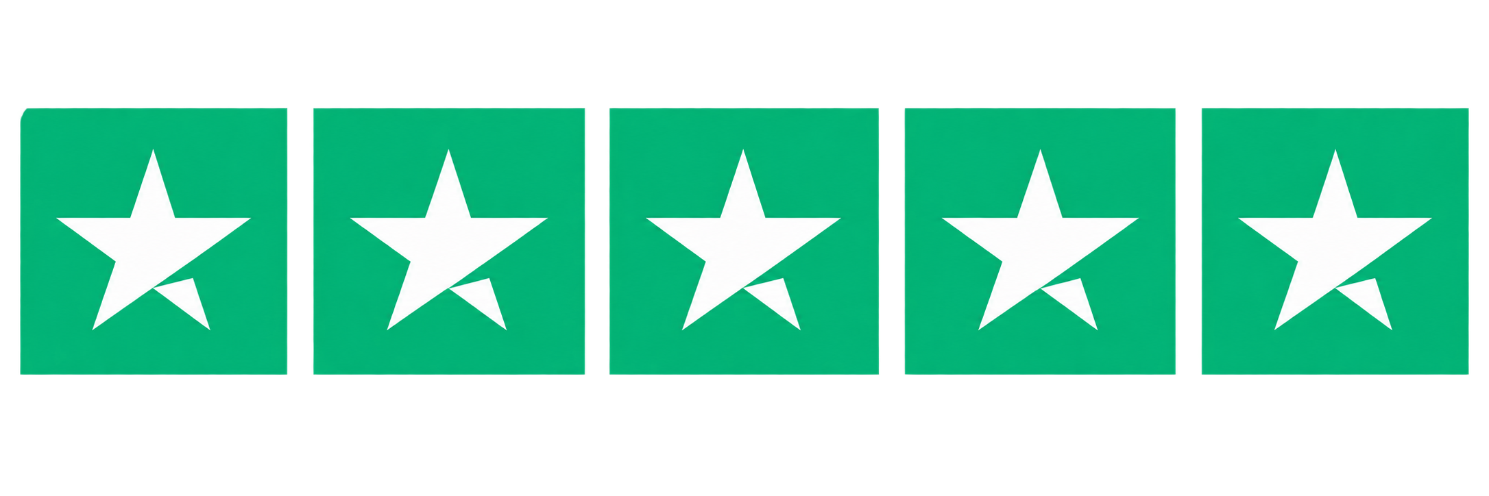 Trustpilot five-star rating